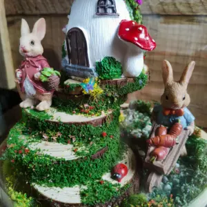 la maison champignon du doux sentier